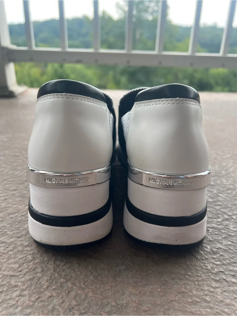 Michael Kors Felix Leather Trainers